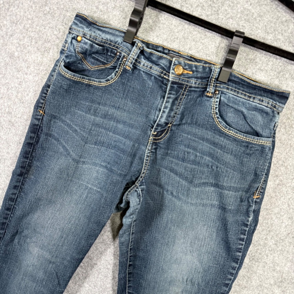 Jordache Skinny Jeans Women 10 Dark Blue EBJM410110 Stretch Denim